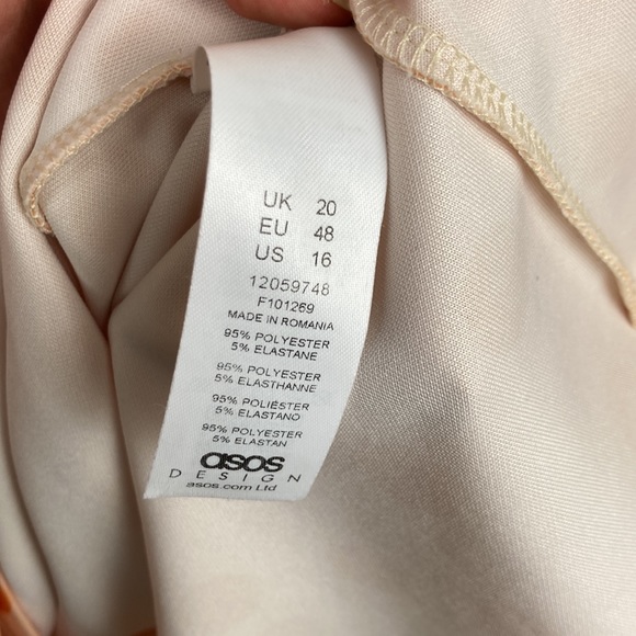 ASOS Curve Size 16 Polka Dot Dress - Picture 4 of 6